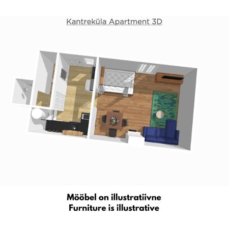 Kantrekuela Apartment Viljandi (Viljandimaa) Exterior foto